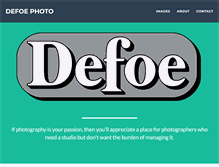 Tablet Screenshot of defoephoto.com